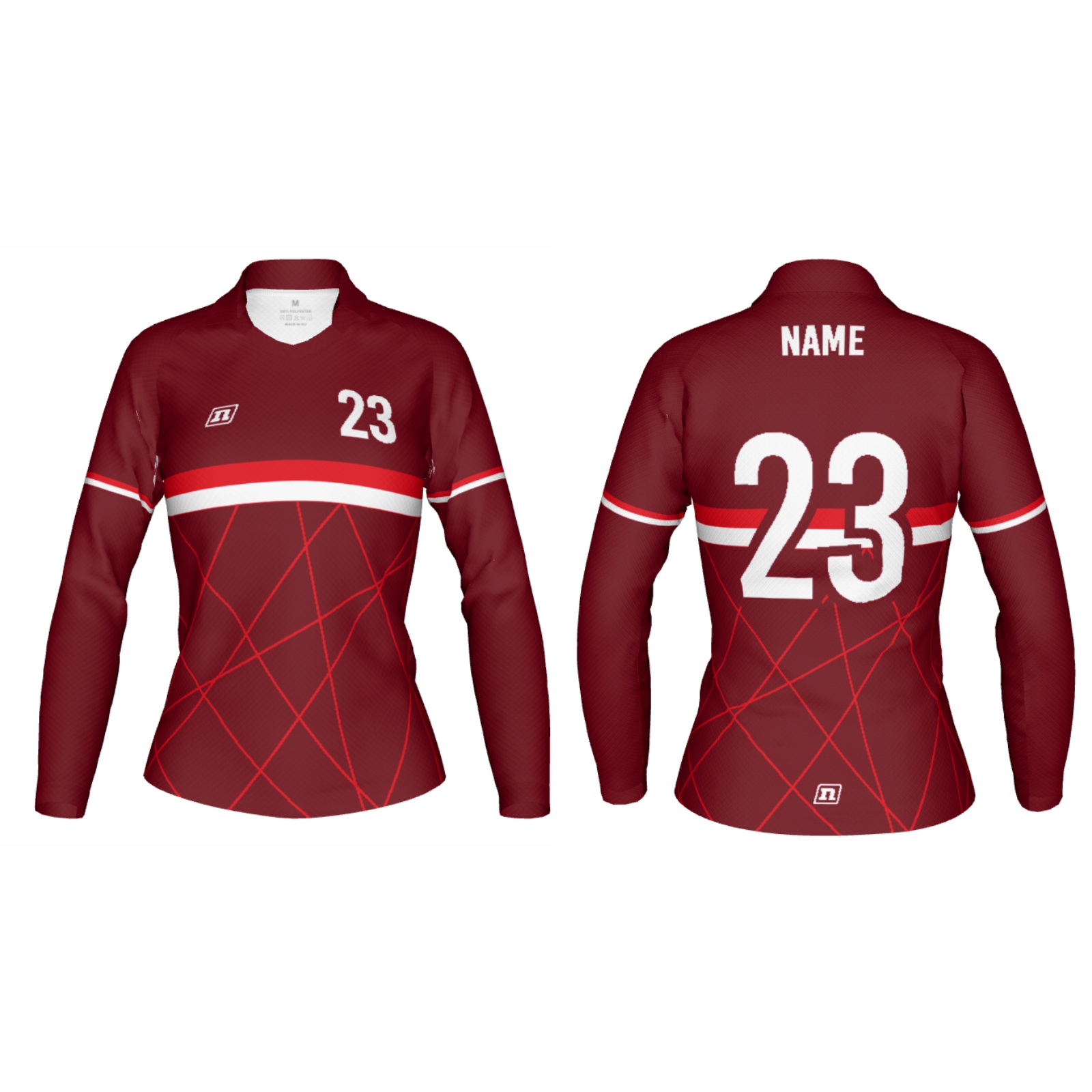FOOTBALL JERSEY POLO WO'S LS