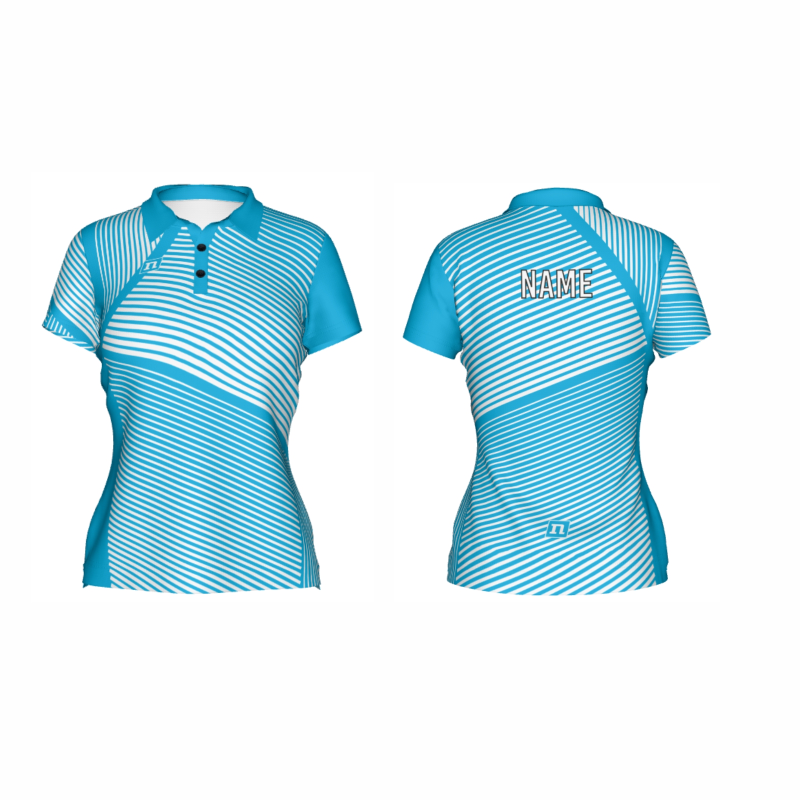 BADMINTON POLO WO'S SS